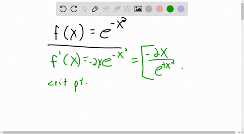 find-all-critical-numbers-and-use-the-second-derivative-test-to-determine-all-local-extrema-fxe-x2