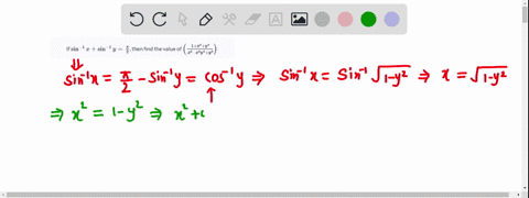 if-sin-1-xsin-1-yfracpi2-then-find-the-value-of-leftfrac1x4y4x2-x2-y2y2right