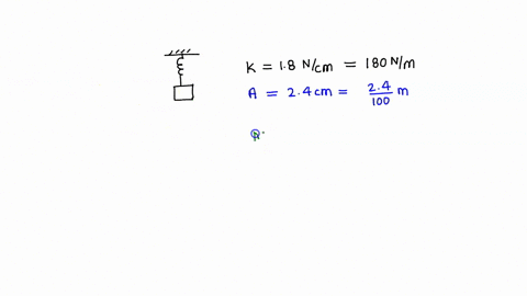 find-the-mechanical-energy-of-a-block-spring-system-with-a-spring-constant-of-18-mathrmn-mathrmcm-an