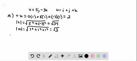 find-a-quad-mathbfv-cdot-mathbfumathbfvmathbfu-b-the-cosine-of-the-angle-between-mathbfv-and-mathb-5