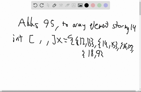which-of-the-following-adds-95-to-the-array-element-that-is-currently-storing-14-int-x-12-13-14-15-1