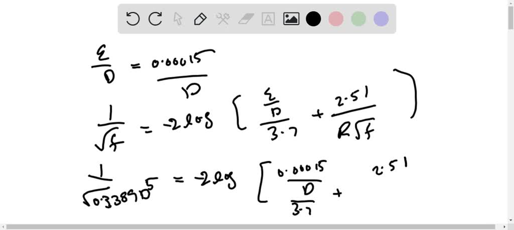 SOLVED: Determine the diameter of a steel pipe that is to carry 2000 ...