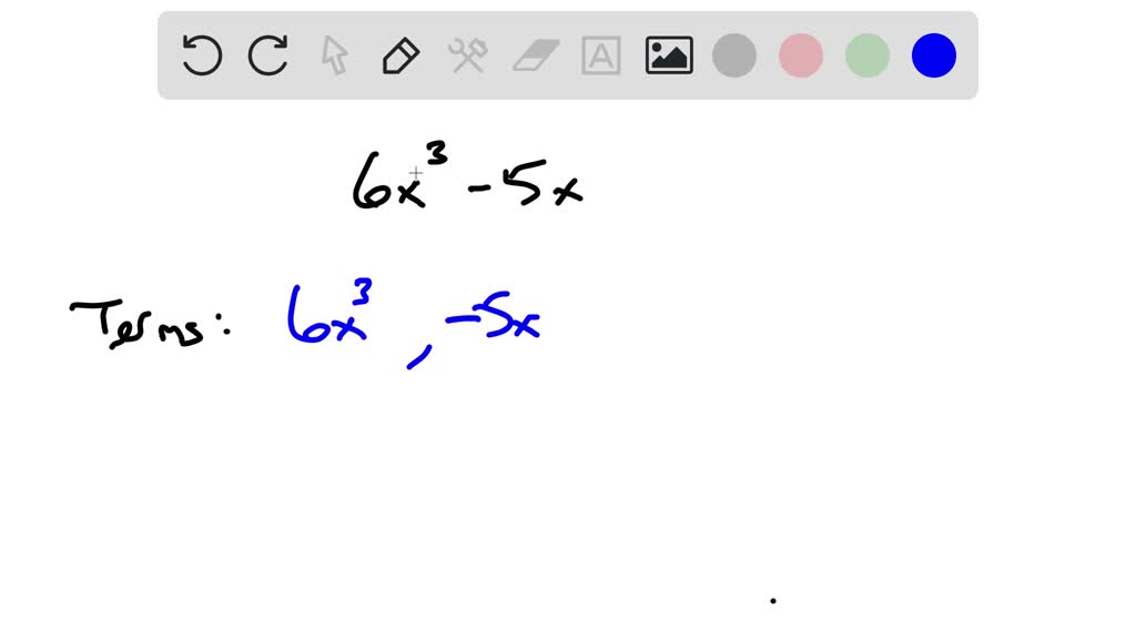 SOLVED:Identifying Terms and Coefficients In Exercises 59-62, identify ...