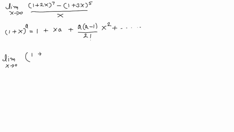 leftlim-_x-rightarrow-0-frac12-x7-13-x5x-text-ans-1right