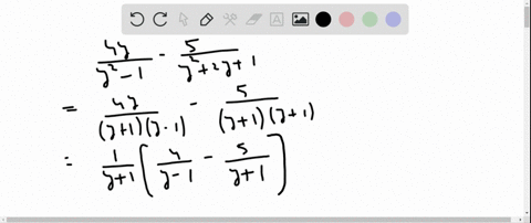 add-or-subtract-write-each-answer-in-lowest-terms-see-examples-2-3-4-and-7-frac4-yy2-1-frac5y22-y1