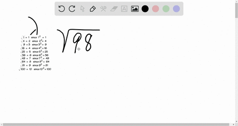 match-the-radical-expression-with-its-simplest-form-sqrt98-a-3-sqrt6-b-5-sqrt3-c-7-sqrt2-d-3-sqrt5