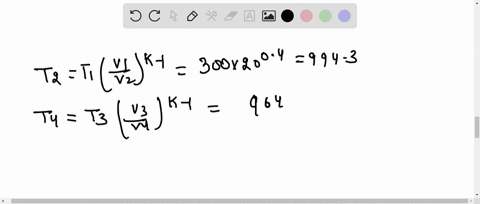 find-the-cycle-efficiency-and-mean-effective-pressure-for-the-cycle-in-problem-1089