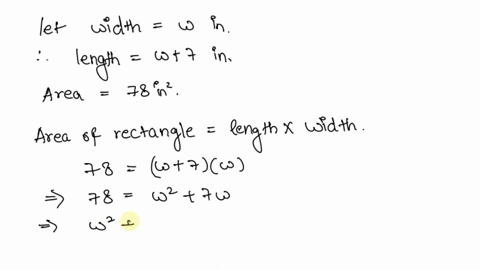 the-length-of-a-rectangular-photograph-is-7-in-more-than-the-width-if-the-area-is-78-in-2-what-are-t