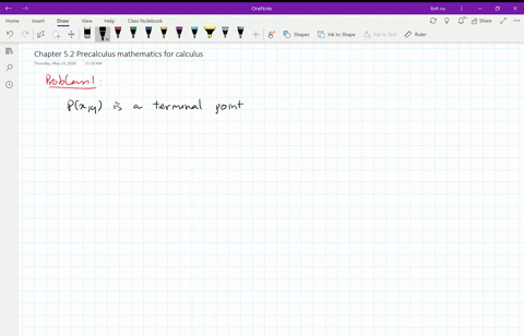 let-px-y-be-the-terminal-point-on-the-unit-circle-determined-by-t-then-sin-t-_____-cos-t-_____-and-t