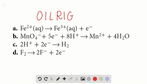 label-each-half-reaction-as-reduction-or-oxidation-beginequation-beginarrayltext-a-mathrmfe2mathrmaq