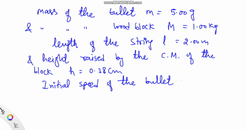 a-500-mathrmg-bullet-is-shot-through-a-100-mathrmkg-wood-block-suspended-on-a-string-200-mathrmm-l-2