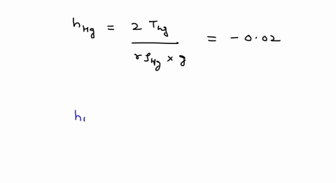 the-lower-end-of-a-capillary-tube-is-immersed-in-mercury-the-level-of-mercury-in-the-tube-is-found-t