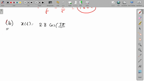 ii-the-position-of-a-sho-as-a-function-of-time-is-given-by-x38-cos-5-pi-t-4pi-6-where-t-is-in-second