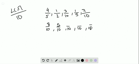 write-the-fractions-in-order-from-least-to-greatest-frac45-frac12-frac310-frac15-frac710