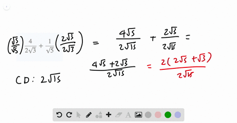 simplify-frac42-sqrt3frac1sqrt5