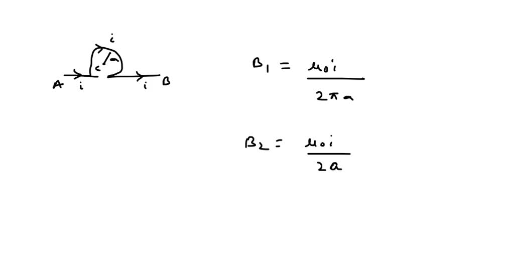 Solvedan Infinitely Long Straight Conductor Is Bent Into The Shape As Shown In Fig 9223 It 3397