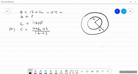 2412-a-spherical-capacitor-is-formed-from-two-concentric-spherical-conducting-shells-separated-by-va