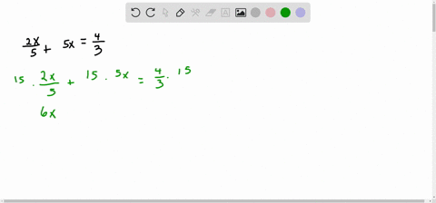 solve-the-equation-and-check-your-solution-if-not-possible-explain-why-frac2-x55-xfrac43