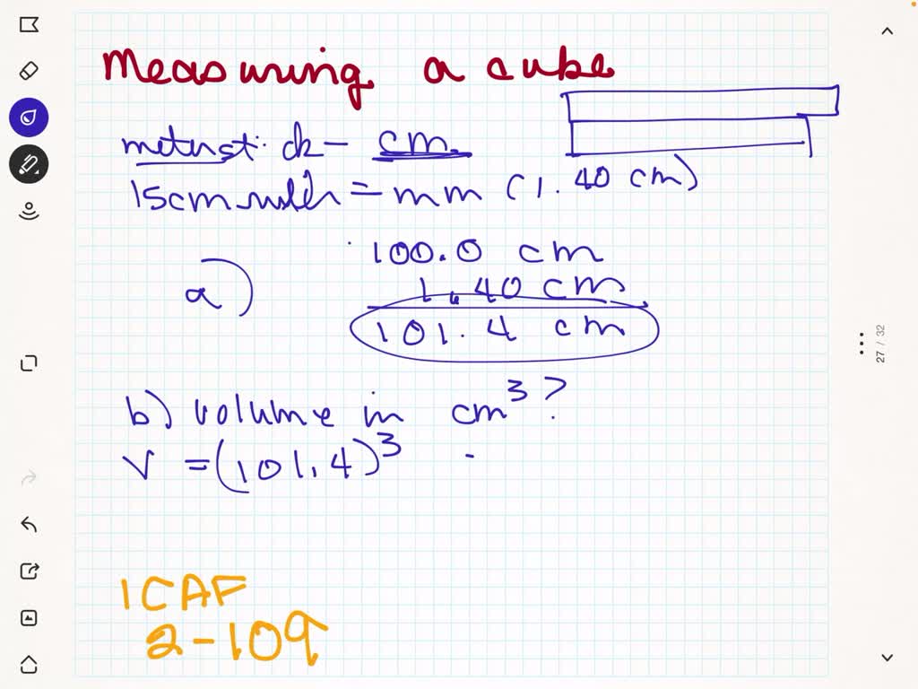 solved-you-measure-one-edge-of-a-cube-using-a-meterstick-marked-in