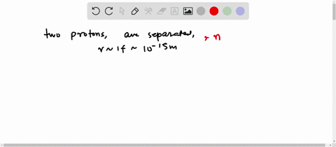 SOLVED:In a nucleus, the forces acting between two protons are (a