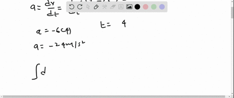 a-particle-travels-along-a-straight-line-with-a-velocity-vleft12-3-t2right-mathrmm-mathrms-where-t-2