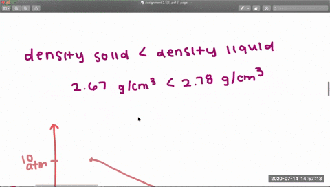 the-melting-point-of-a-fictional-substance-x-is-225circ-mathrmc-at-100-atm-if-the-density-of-the-sol