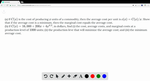 a-if-cx-is-the-cost-of-producing-x-units-of-a-commodity-then-the-average-cost-per-unit-is-cx-cxx-sho