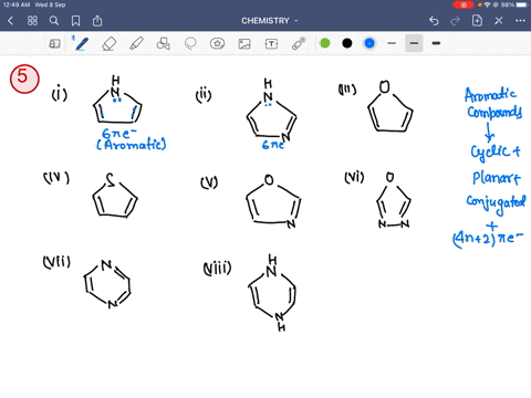 which-of-the-following-compounds-are-aromatic-compounds-a-mathrmi-mathrmii-mathrmiii-mathrmiv-mathrm