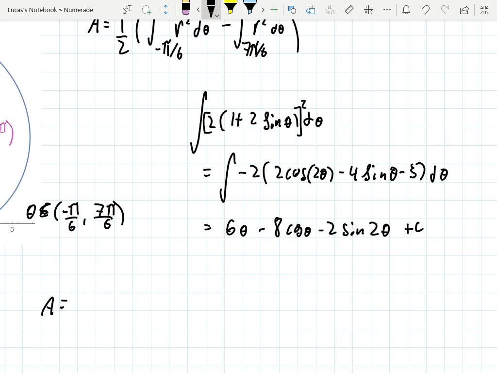 SOLVED:Use a graphing utility to graph the polar equation and find the ...