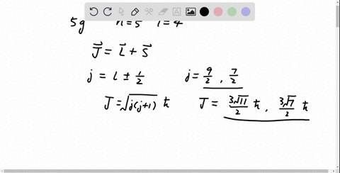 ii-for-an-electron-in-a-5-g-state-what-are-all-the-possible-values-of-j-m_j-j-and-j_z