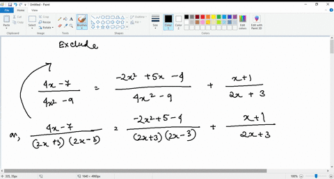 solve-each-equation-frac4-x-74-x2-9frac-2-x25-x-44-x2-9fracx12-x3
