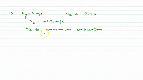 two-balls-of-equal-mass-approach-the-coordinate-origin-one-moving-downward-along-the-y-axis-at-200-2