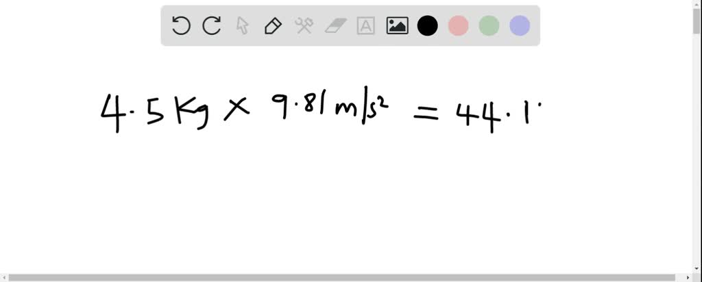 solved-an-object-has-a-mass-of-4-5-kg-determine-its-weight-in-ibf-at