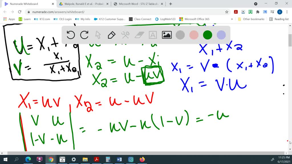 SOLVED Consider Two Components Whose Lifetimes X1 And X2 Are 