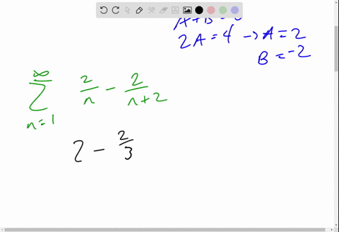 find-the-sum-of-the-convergent-series-sum_n1infty-frac4nn2
