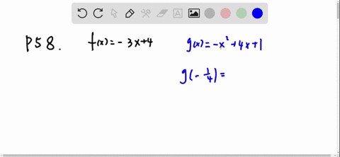 let-fx-3-x4-and-gx-x24-x1-find-each-of-the-following-simplify-if-necessary-gleft-frac14right