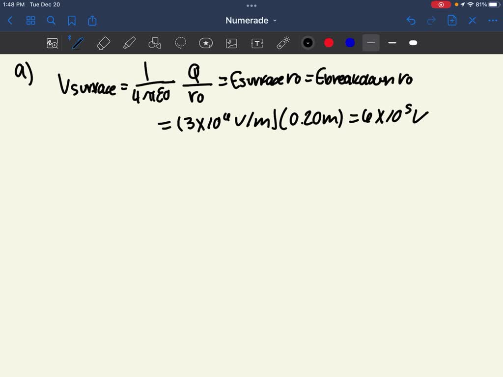 SOLVEDA Van de Graaff generator (Fig. 2341 ) can develop a very large potential difference