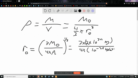 how-large-would-the-sun-be-if-its-density-equaled-the-critical-density-of-the-universe-rho_mathrmc-2
