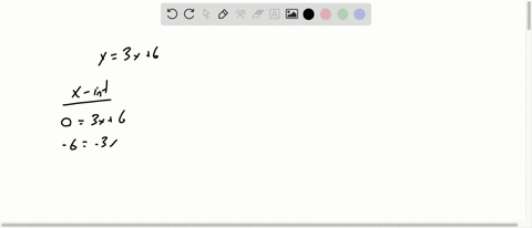 find-the-x-intercept-and-the-y-intercept-for-the-graph-of-each-equation-y3-x6