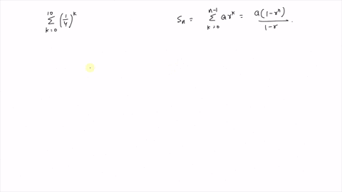 evaluate-each-geometric-sum-sum_k010leftfrac14rightk