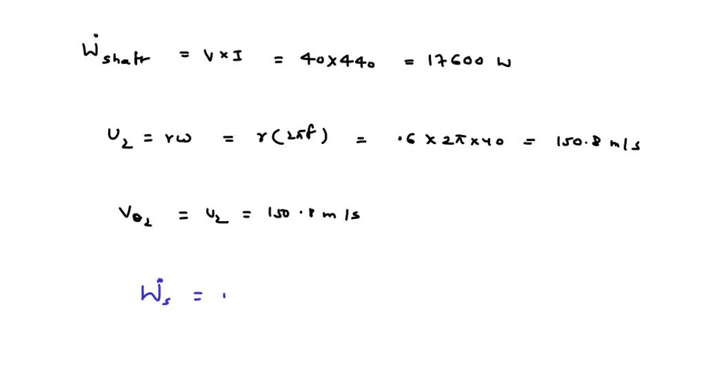 solved-a-lossless-motor-drives-the-fan-shown-in-fig-p-12-40-at-40-hz-the-power-input-to-the