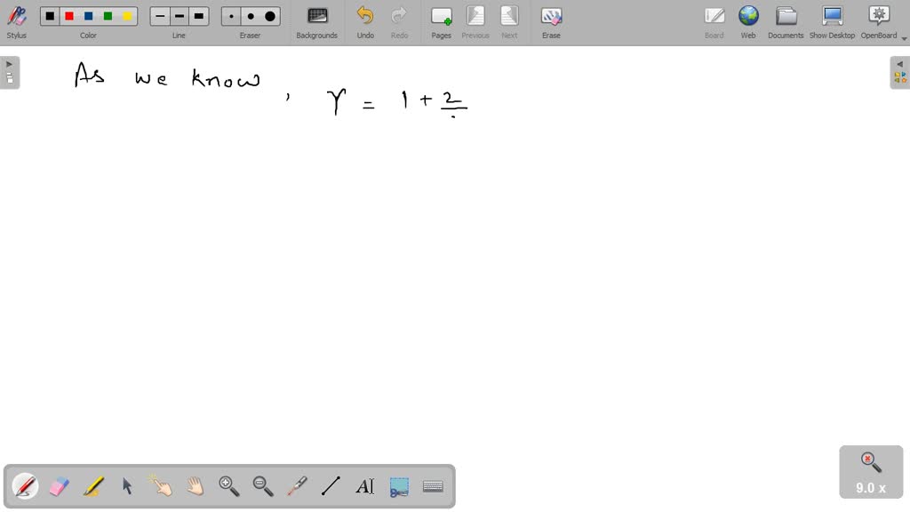 Solved The Value Of Molar Specific Heat At Constant Volume For 1 Mole Of Polyatomic Gas Having N