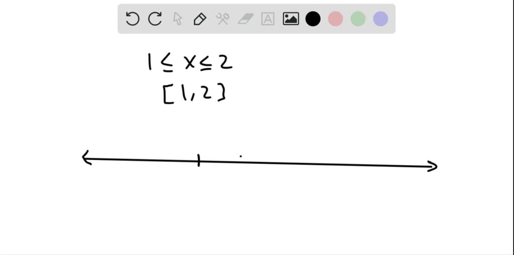 SOLVED Intervals Express The Inequality In Interval Notation And Then