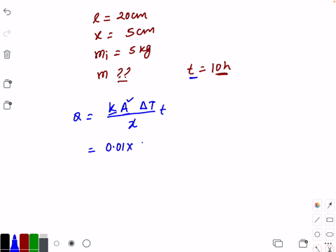 a-cubical-thermocole-ice-box-of-side-20-mathrmcm-has-a-thickness-5-mathrmcm-if-5-mathrmkg-of-ice-is-