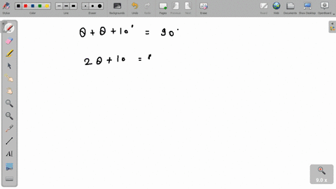a-ray-of-light-makes-an-angle-of-10circ-with-the-horizontal-above-it-and-strikes-a-plane-mirror-whic