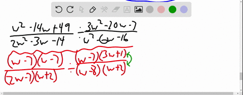 divide-and-if-possible-simplify-fracw2-14-w492-w2-3-w-14-div-frac3-w2-20-w-7w2-6-w-16