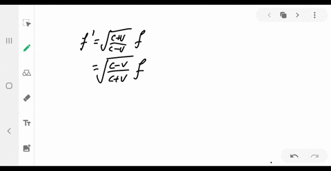 refer-to-section-243-prove-that-the-doppler-shift-in-wavelength-of-electromagnetic-waves-is-describe