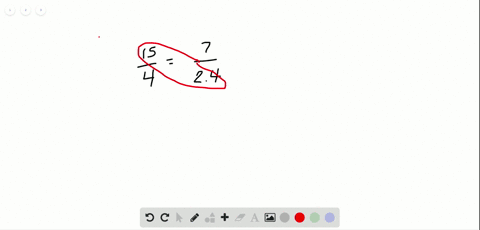 determine-whether-the-ratios-are-proportional-frac154-stackrel-frac724