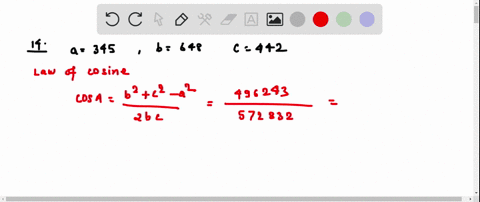 determine-whether-each-triangle-should-be-solved-by-beginning-with-the-law-of-sines-or-law-of-cos-12