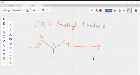 which-of-the-following-is-the-principal-pr-uct-of-the-reaction-of-3-methyl-1-butene-y-mathrmhcl-a-2-